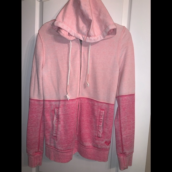 roxy pink hoodie